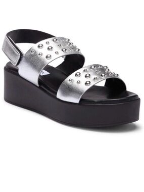 Steve Madden Studded Platform Sandals Size 8